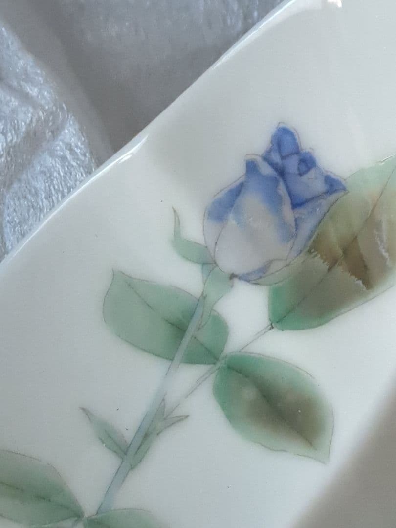 【香蘭社】　小鉢5客　金彩　薔薇