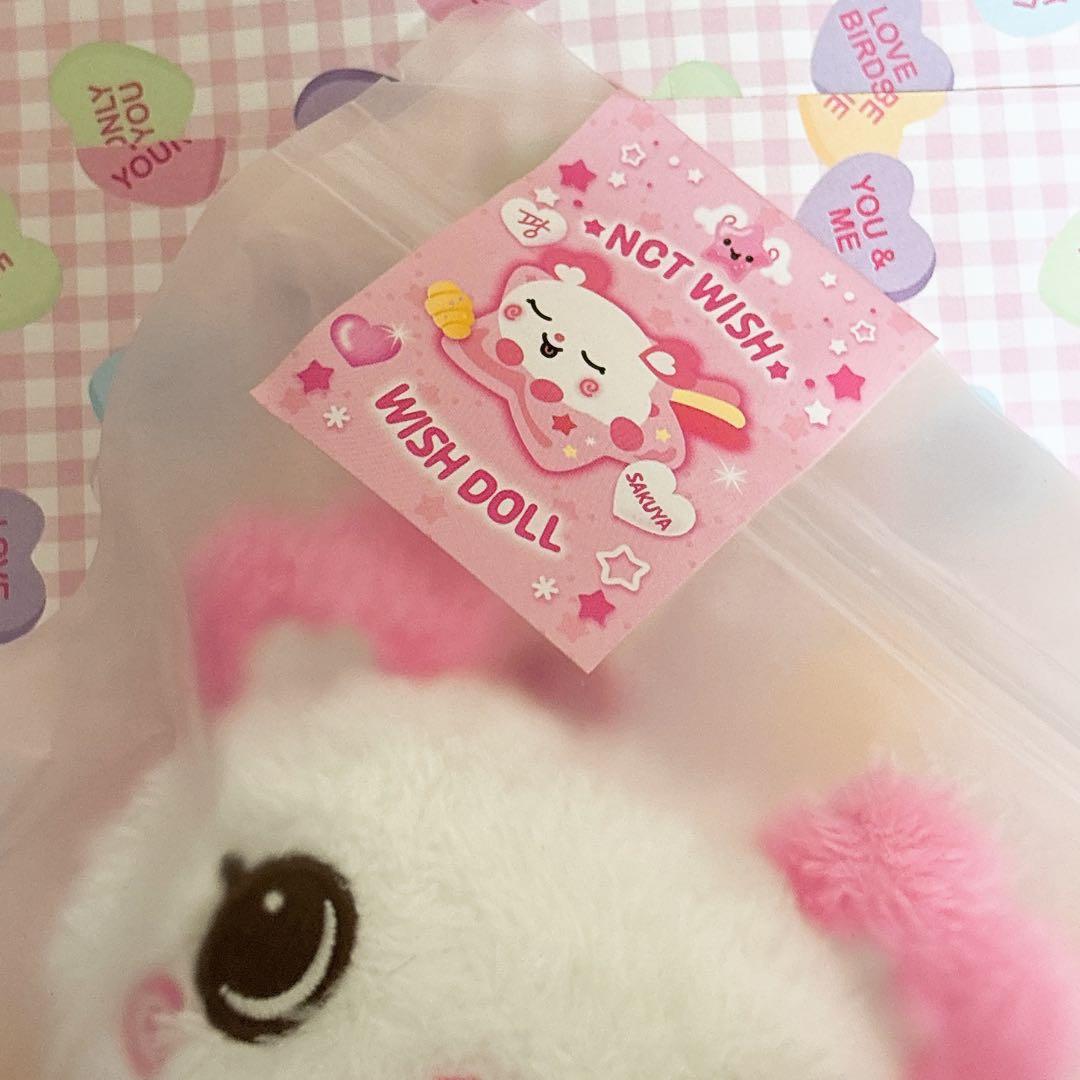 ❍新品未開封　韓国公式品　NCT WISH WISH DOLL サクヤ　パン