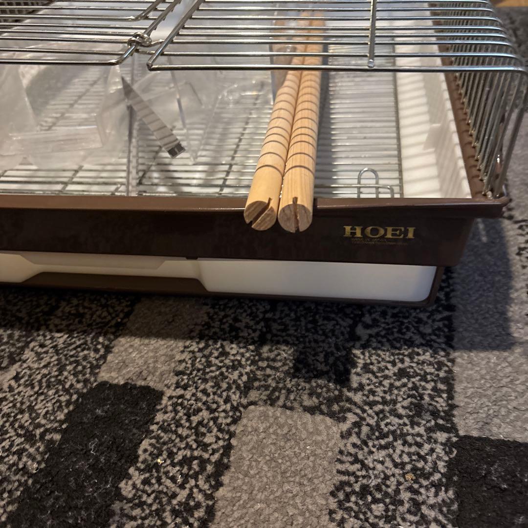 HOEI 465茶色　ケージ 大型ケージ 中型インコ