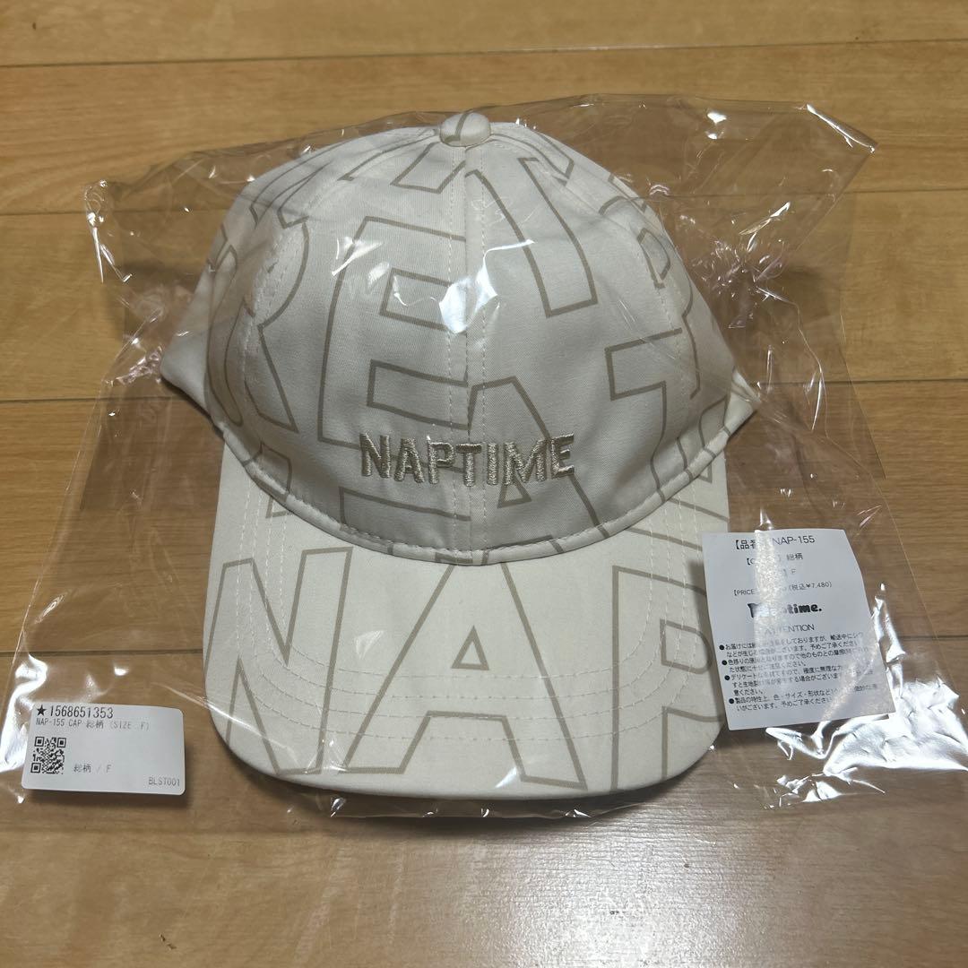 Nissy　Naptime　キャップ　総柄　2025SS