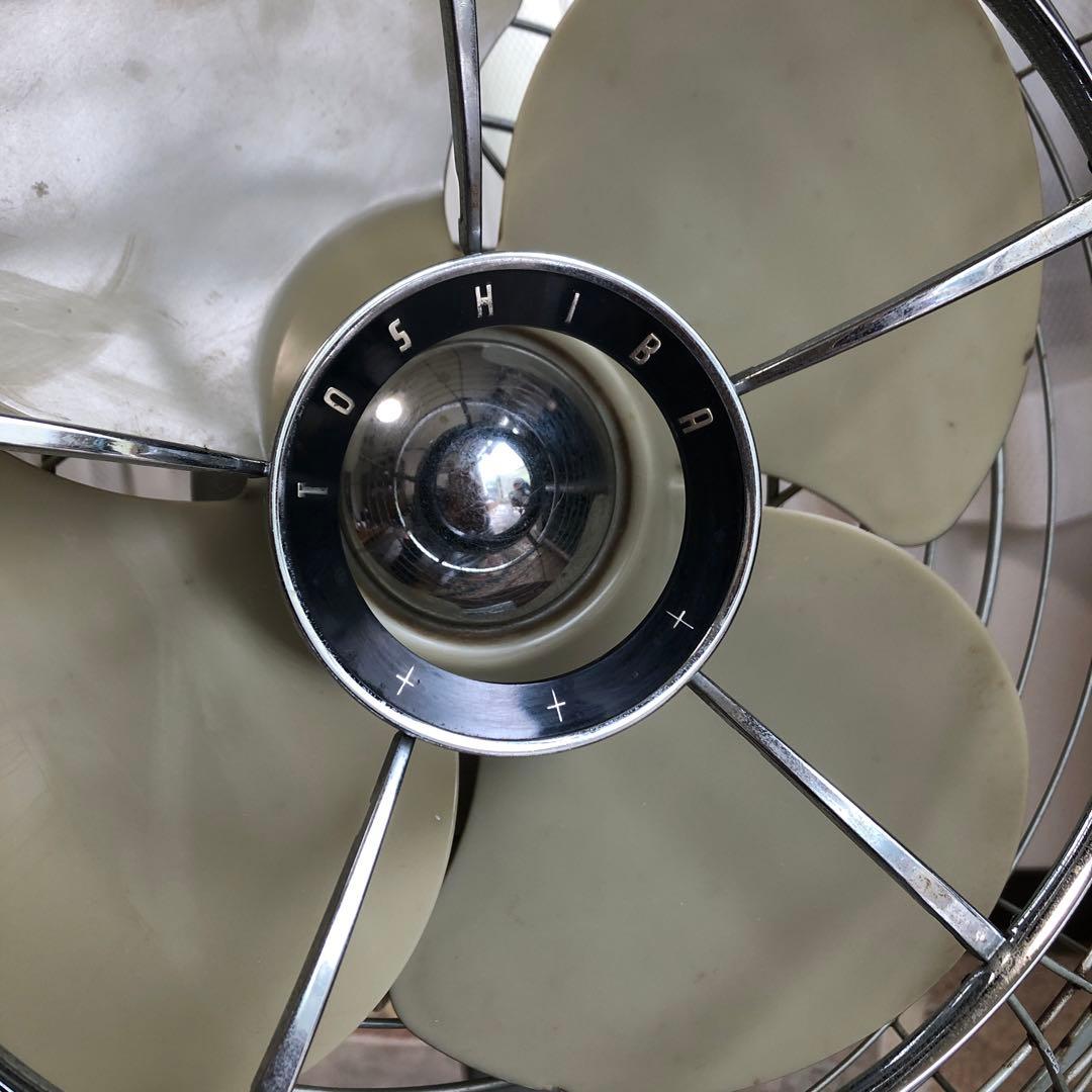 扇風機　昭和レトロ　TOSHIBA A.C.ELECTRIC FAN 鉄製