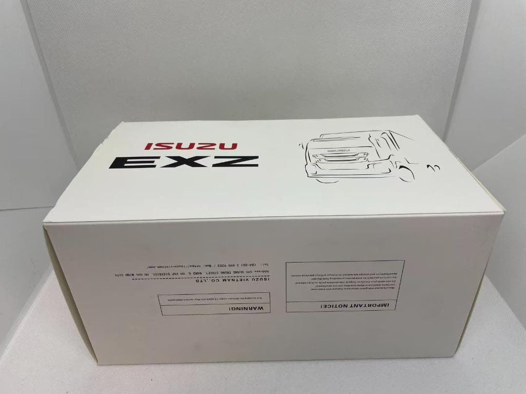 406-006 トレーラー 1/32 いすゞ ギガ ISUZU EXZ ホワイト