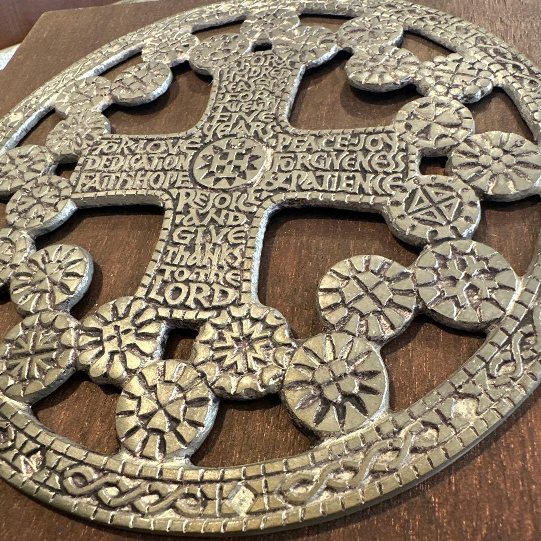 1968年Terra Sancta Guild ミッドセンチュリー壁掛け 十字架