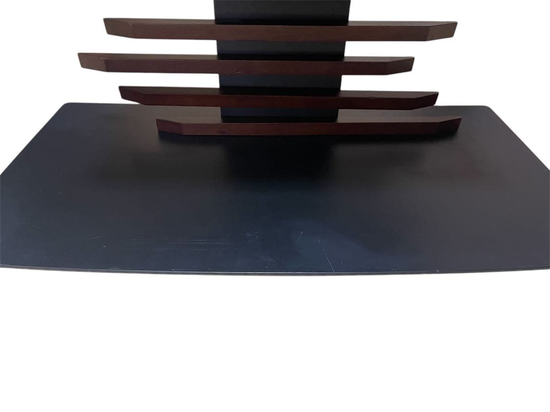 [32～65インチ対応] タンスのゲン　天然木 テレビスタンド　壁よせテレビ