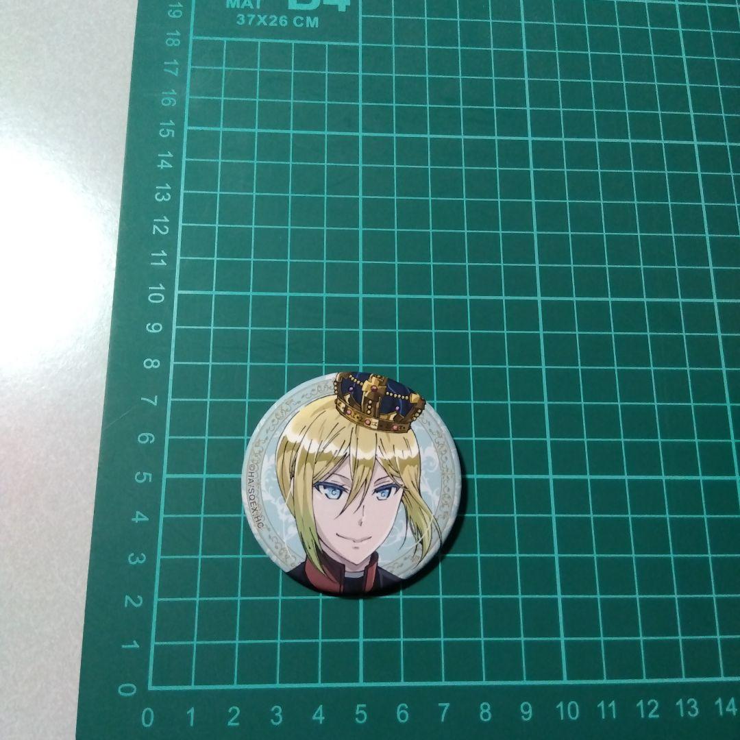 【王室教師ハイネ】レオンハルト アニメジャパン 2017 缶バッジ