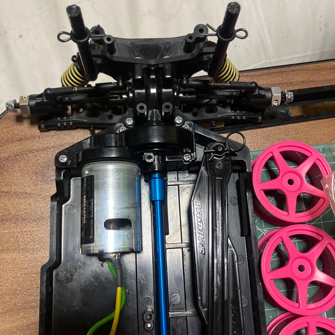 れんさま専用。tt02タイプS中古美品68Tハイスピードギア付き。