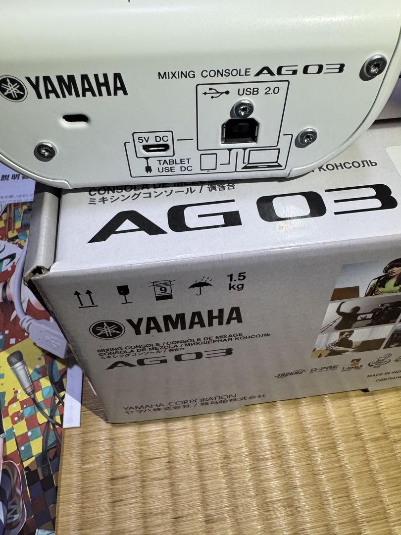 【 美品 】YAMAHA AG03 ミキサー オーディオインターフェース