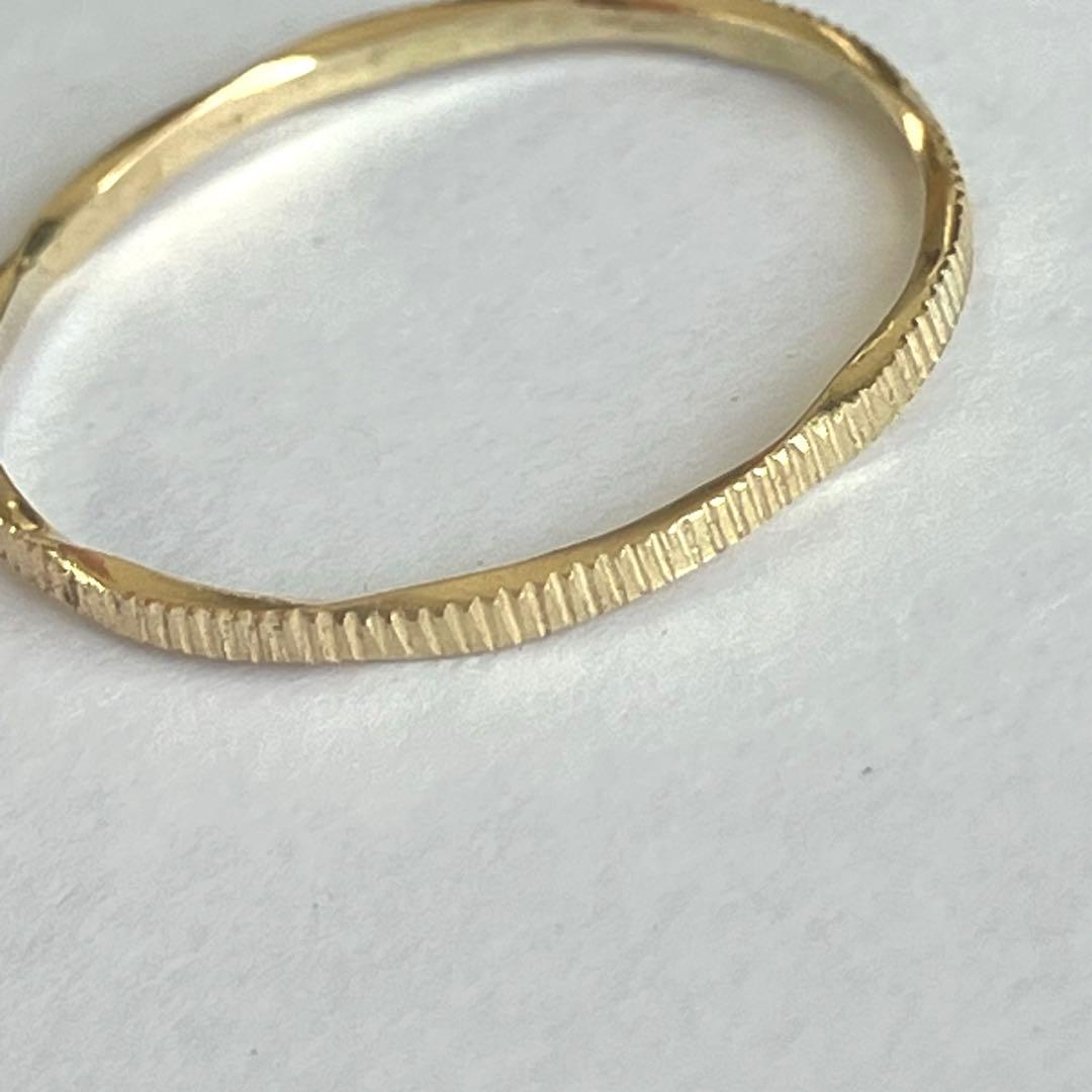 K18 18金　12号　リング　17