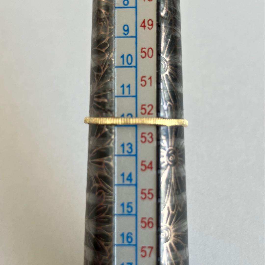 K18 18金　12号　リング　17