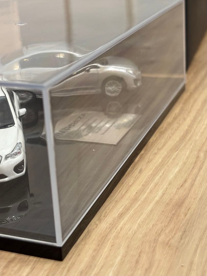 非売品　SUBARU 成約記念品 スバルインプレッサ　1/43 ミニカー