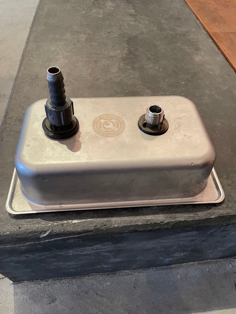 ピッチャーリンサー　埋込型　ロングespresso parts ステンレスシンク