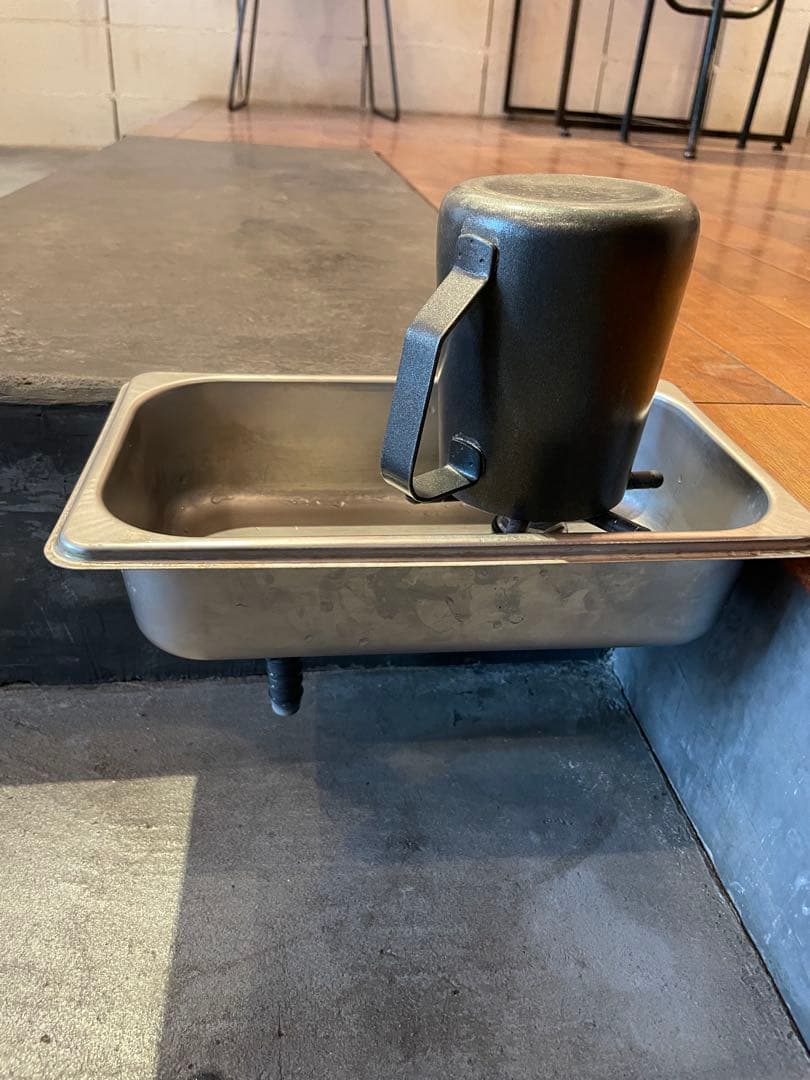 ピッチャーリンサー　埋込型　ロングespresso parts ステンレスシンク