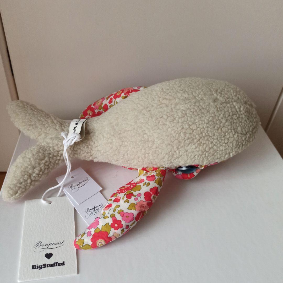 Bonpoint☆NOEL限定 BIGSTUFFEDコラボ くじら