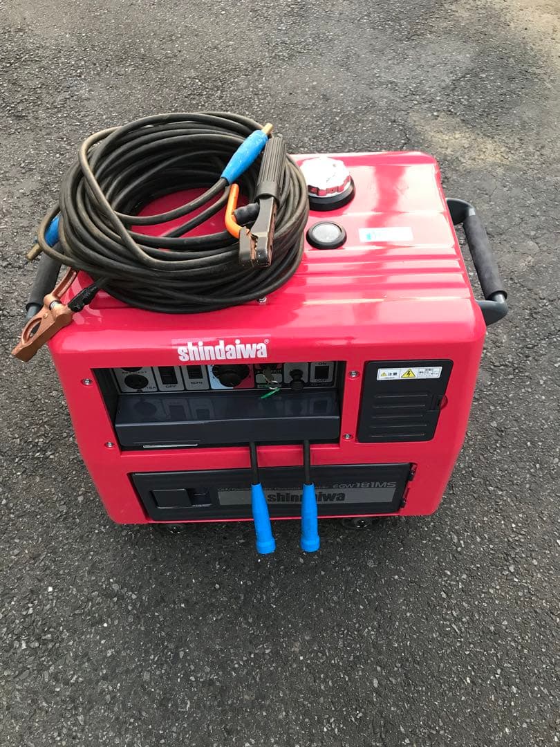 新ダイワ EGW 181MS ポータブル発電機溶接機￼