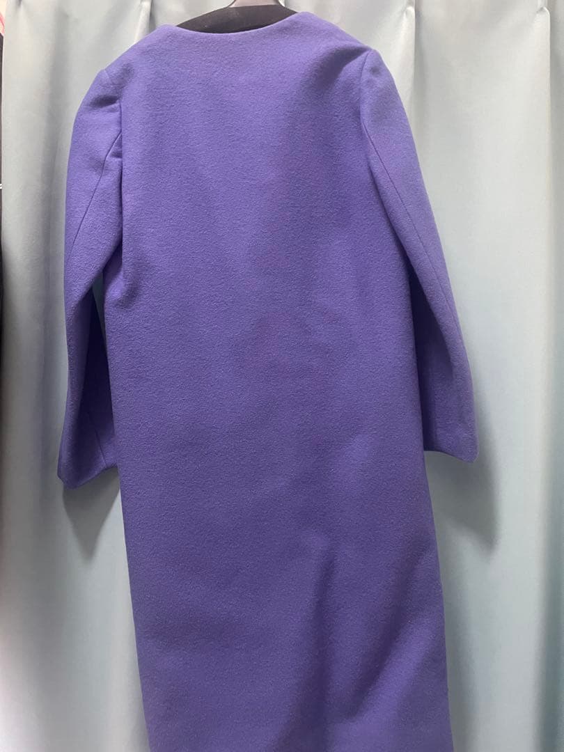 ヤマダヤ Aga チェスターコート パープル 紫 新品