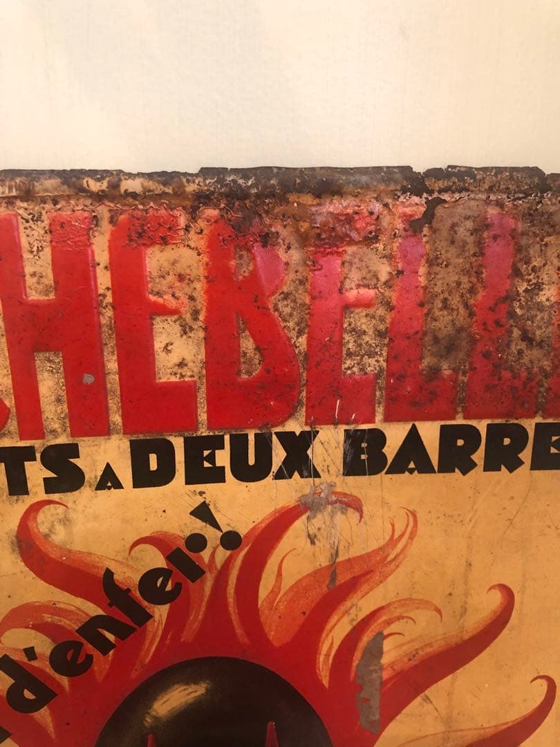 ビンテージ　30s デビル 悪魔　アドバタイジング　インダストリアル　Devil