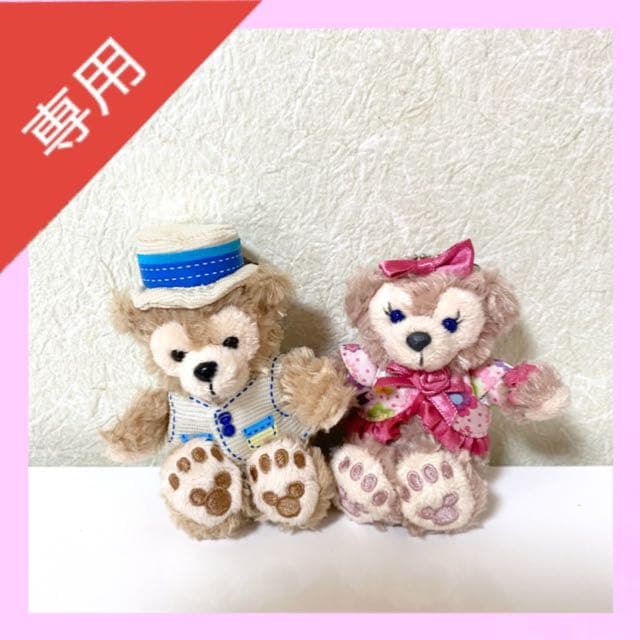 専用】ディズニーシー スプリングダッフィー シェリーメイ ぬいぐるみ ストラップ