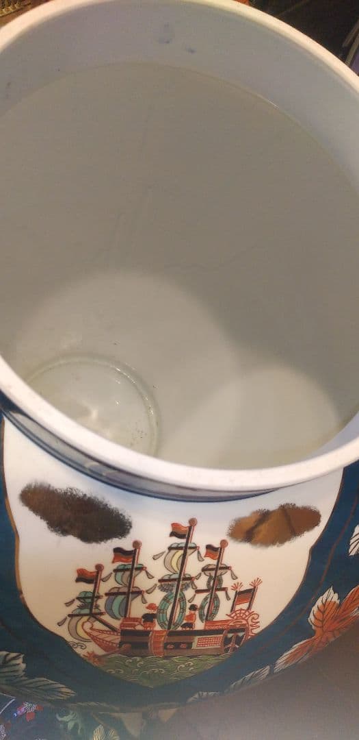 有田焼　大きな飾り壺