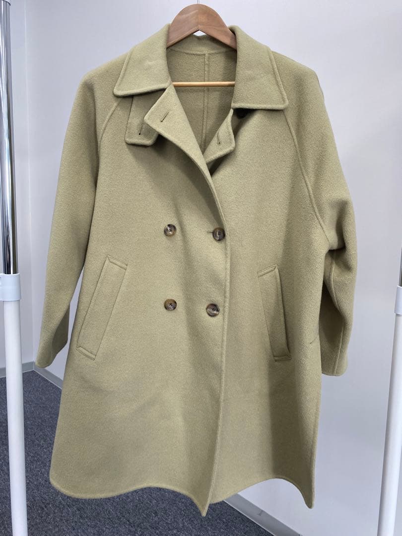 リバーポンチョコート　グリーン