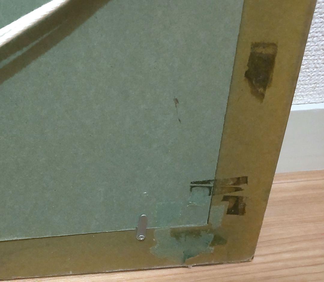 油彩　風景画　ガラスあり額縁