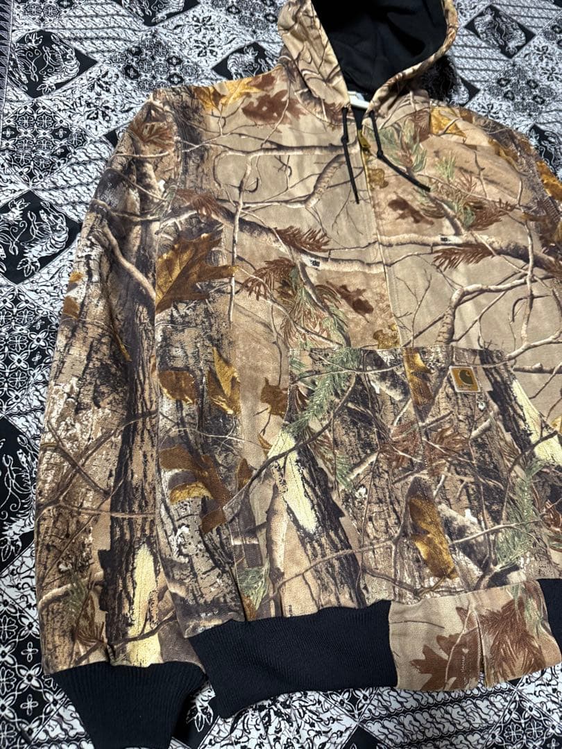 ‼️ USA製 カーハート アクティブジャケット リアルツリー