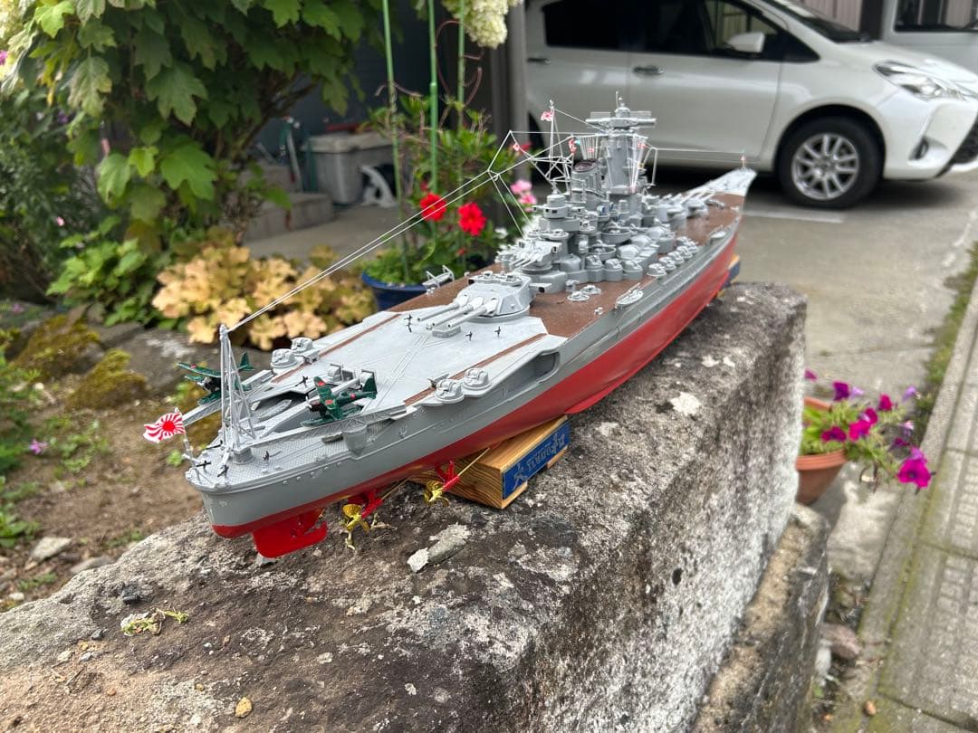 巨大戦艦大和1100mmサイズ 精密製作品(今年度13作品)送料無料