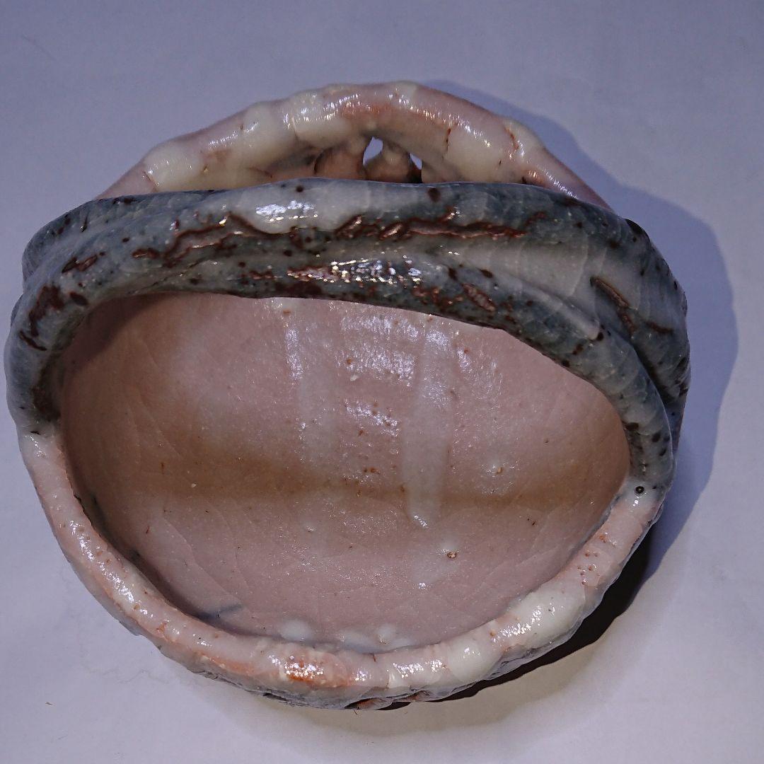 美濃焼・荘山窯・手つき 菓子鉢未使用品