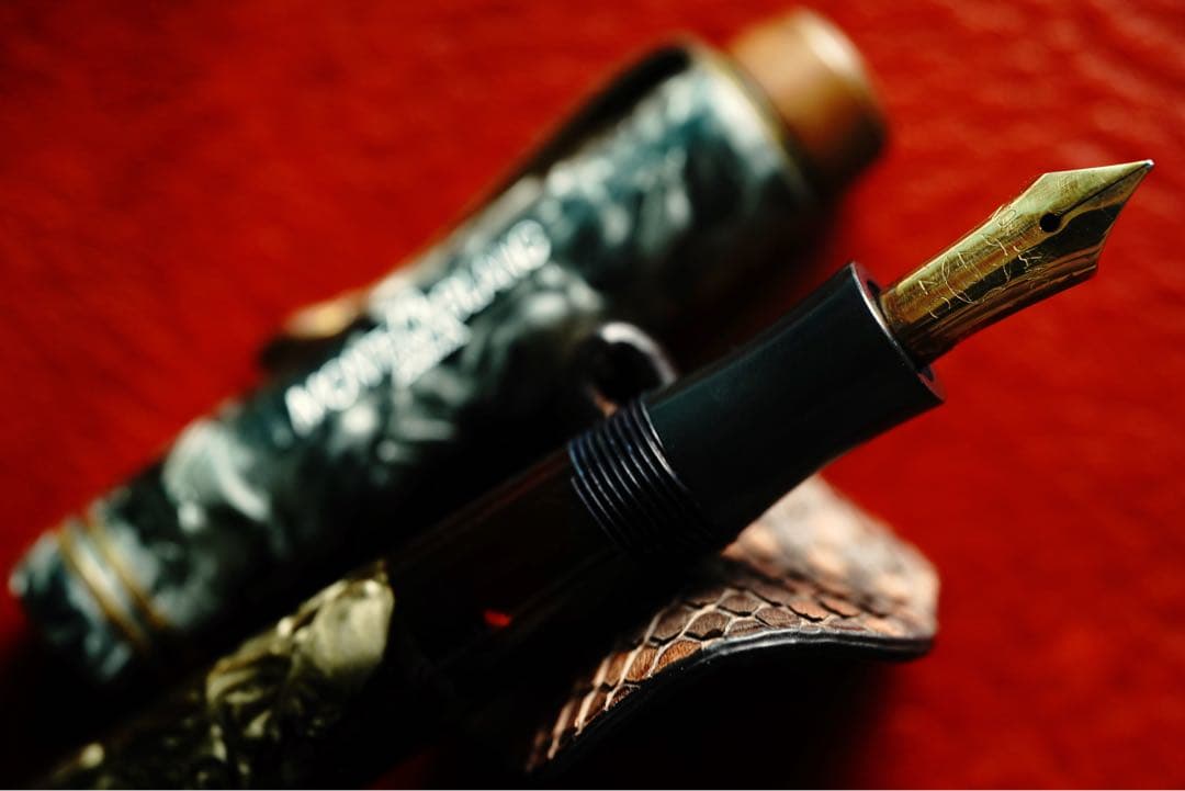 montblanc 334 1/2 グレーマーブル