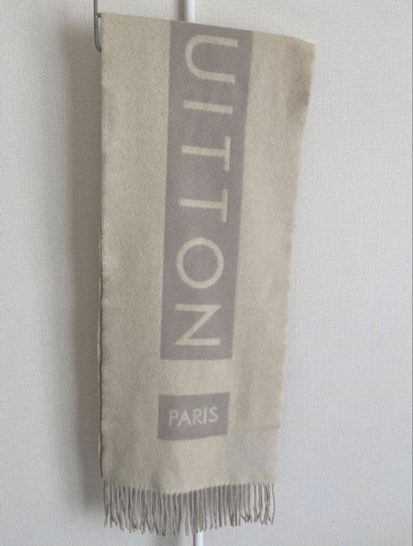 【クリーニング済み】ルイヴィトン　エシャルプバローダ　カシミヤ マフラー