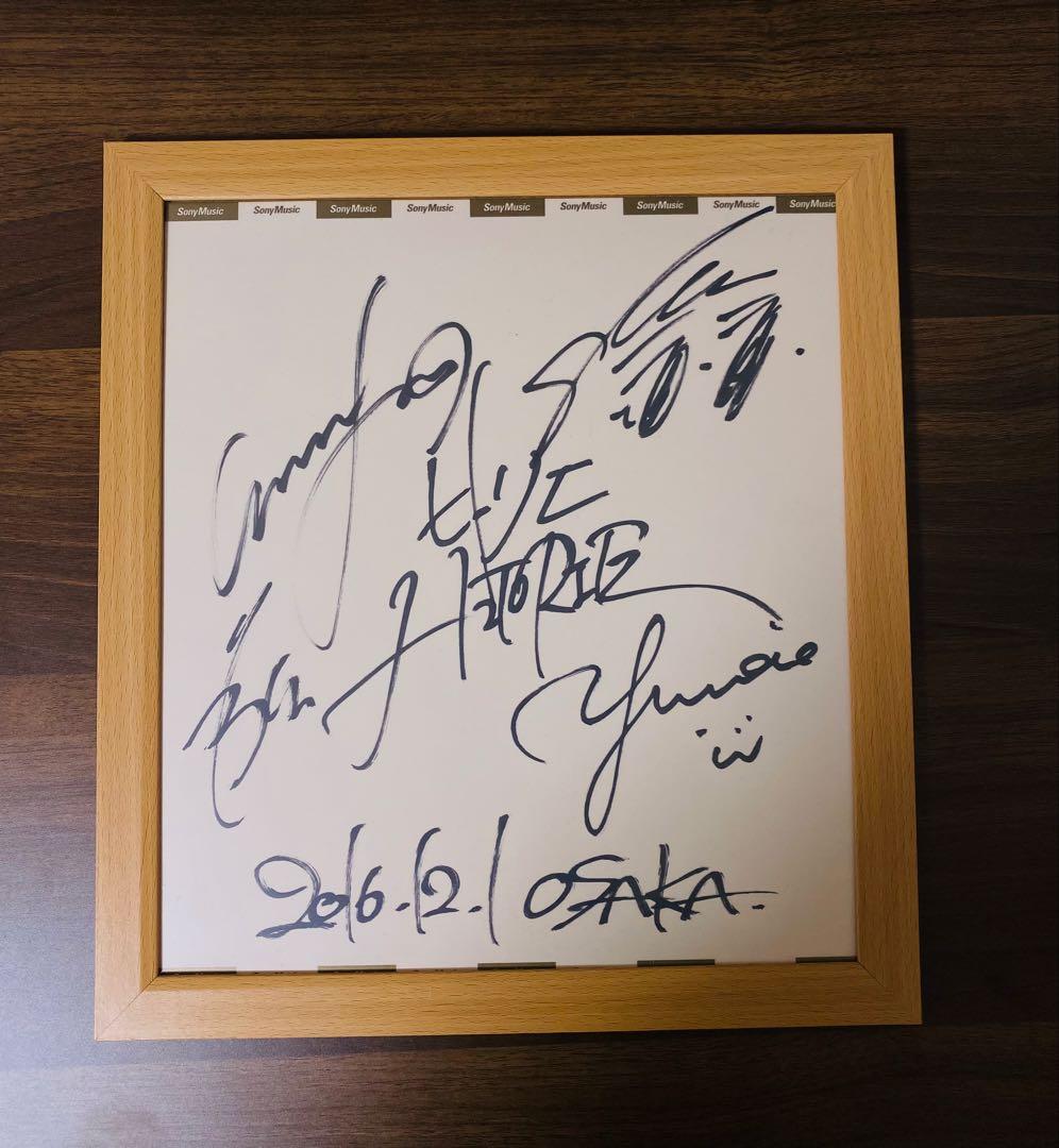 ヒトリエ サイン色紙 ヒトリエスケープ2016CD予約特典