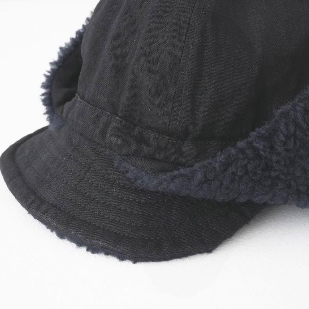 【新品】remilla レミーラ ボア帽 黒R253433