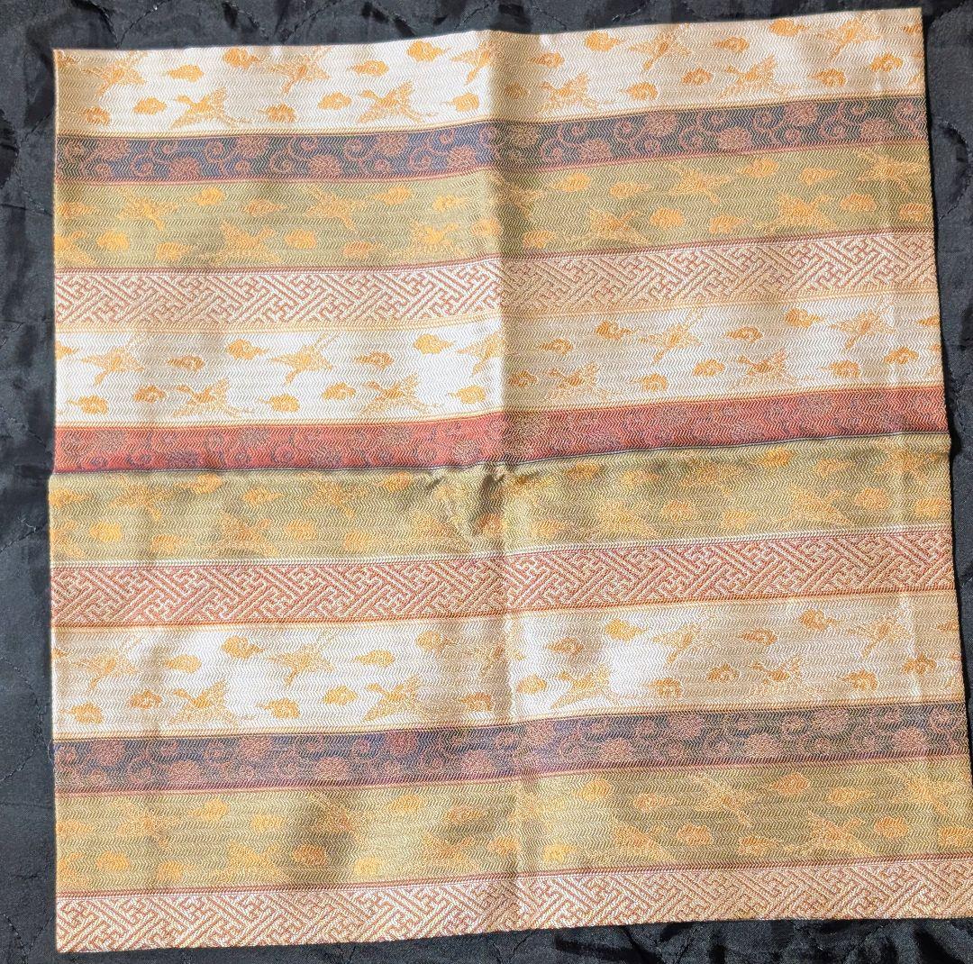 出帛紗　表千家　段雲鶴紹紦　惺斎宗匠お好み服紗写し