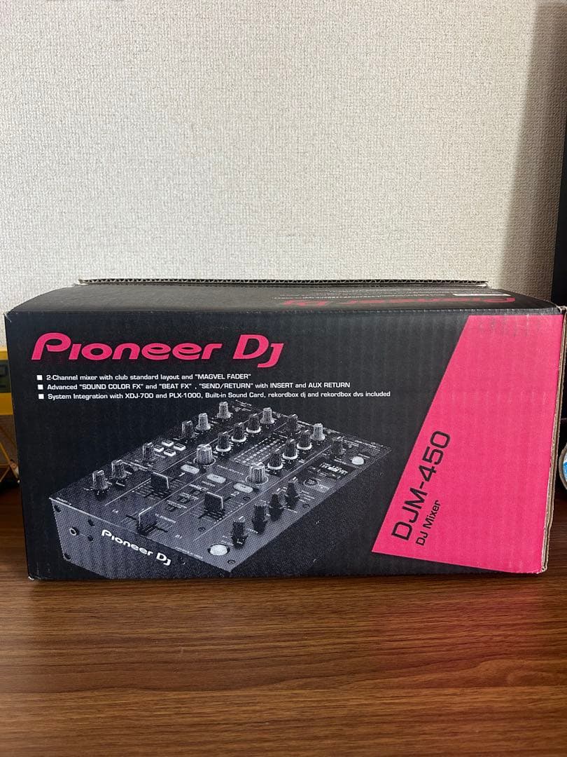 [値下げ交渉可]Pioneer DJ DJM-450 本体(23年整)＋おまけ