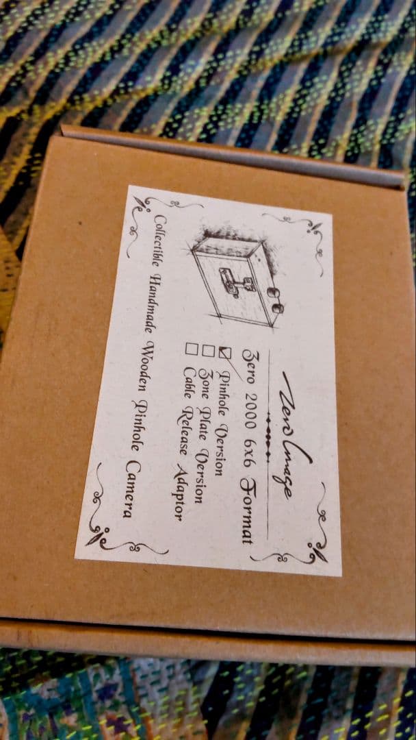 ピンホールカメラ Zero2000