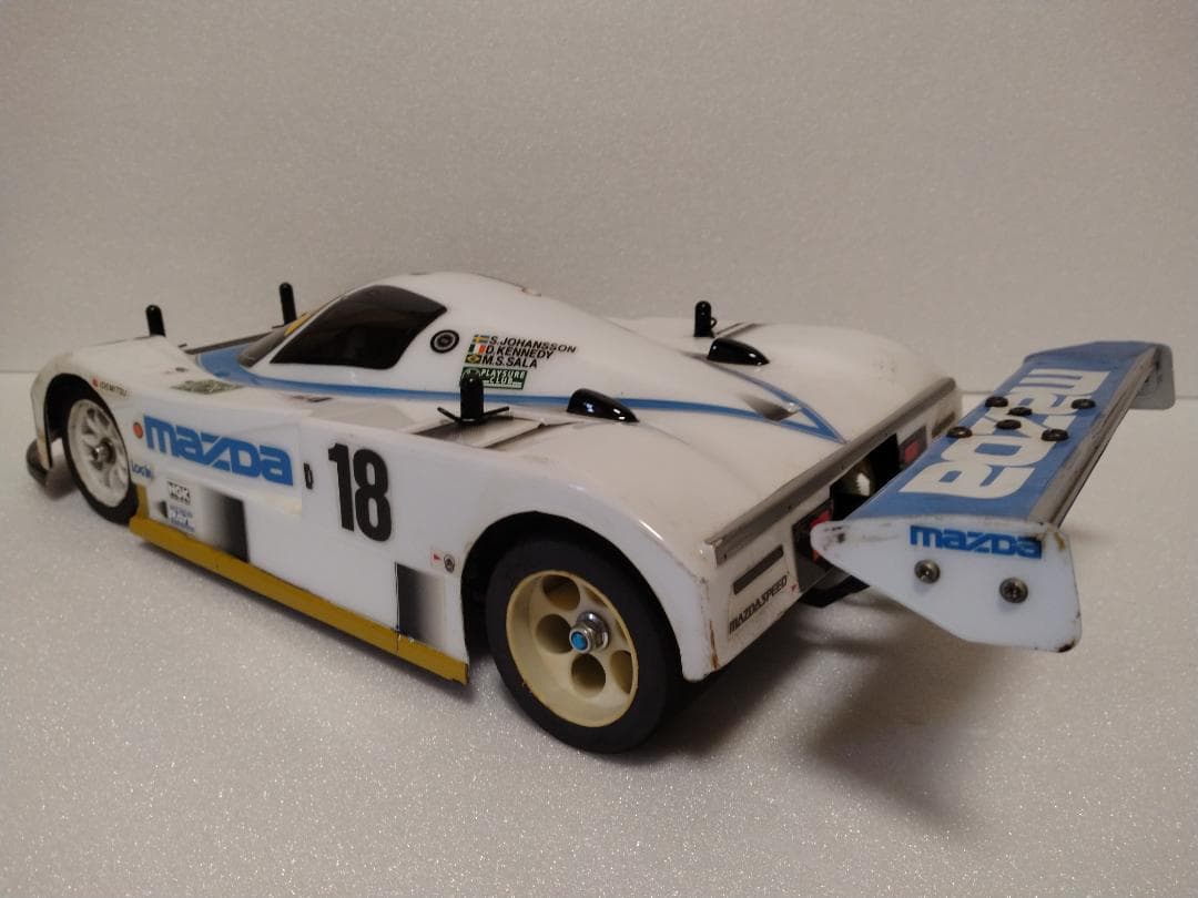 【価格見直し】タミヤ　RM-01　マツダ787B　スペアボディ・パーツ付き