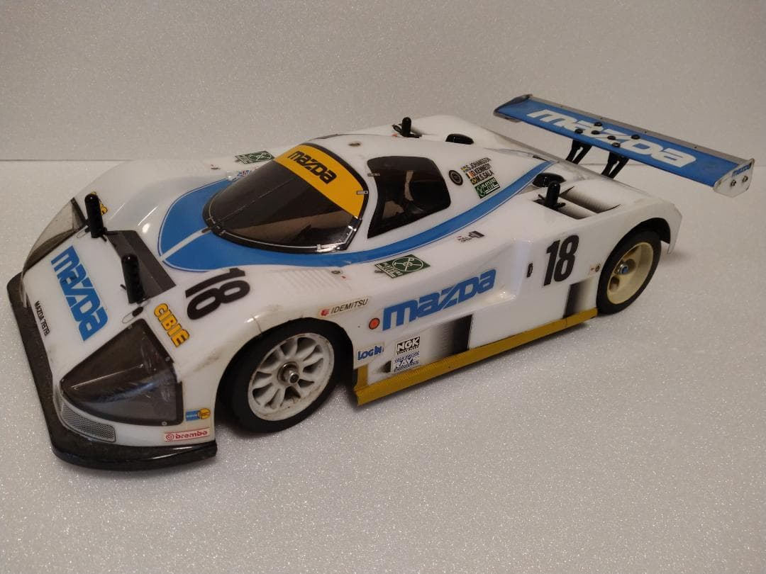 【価格見直し】タミヤ　RM-01　マツダ787B　スペアボディ・パーツ付き