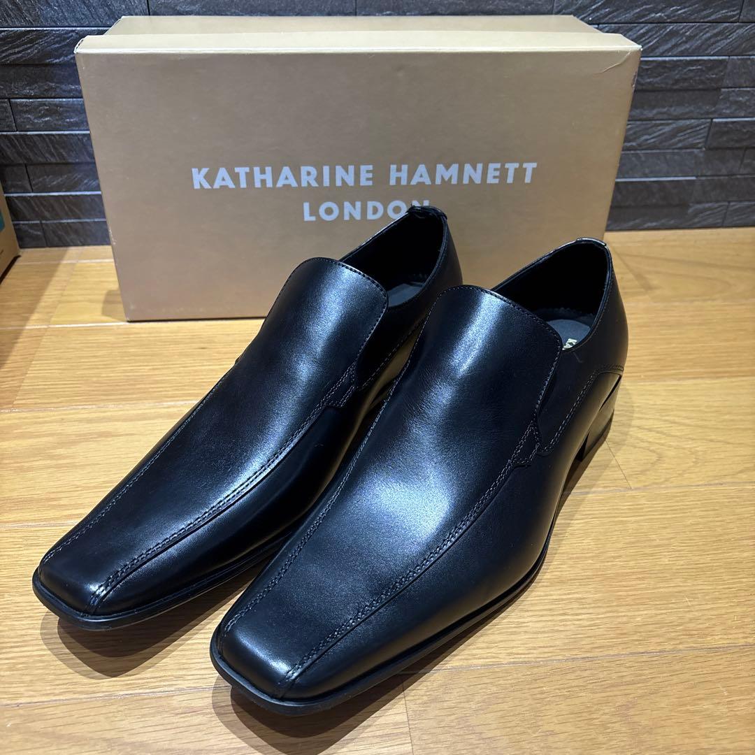 KATHARINE HAMNETT ブラック ドレスシューズ