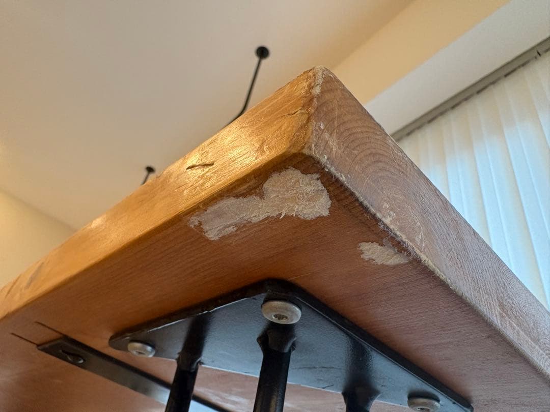 【送料込み】ロウヤ　幅140 木製ダイニングテーブル　パソコンデスク