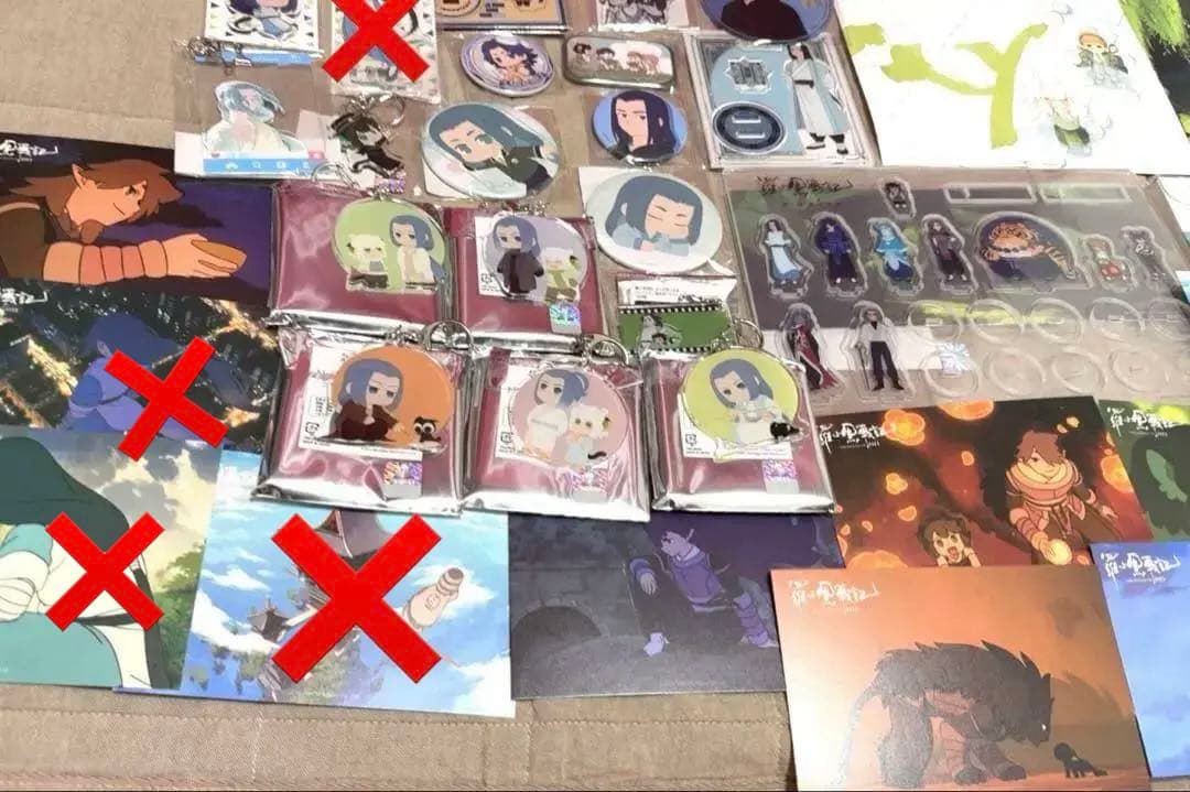 羅小黒戦記　グッズ　まとめ売り　無限　ムゲン　ぼくが選ぶ未来　藍渓鎮　缶バッジ