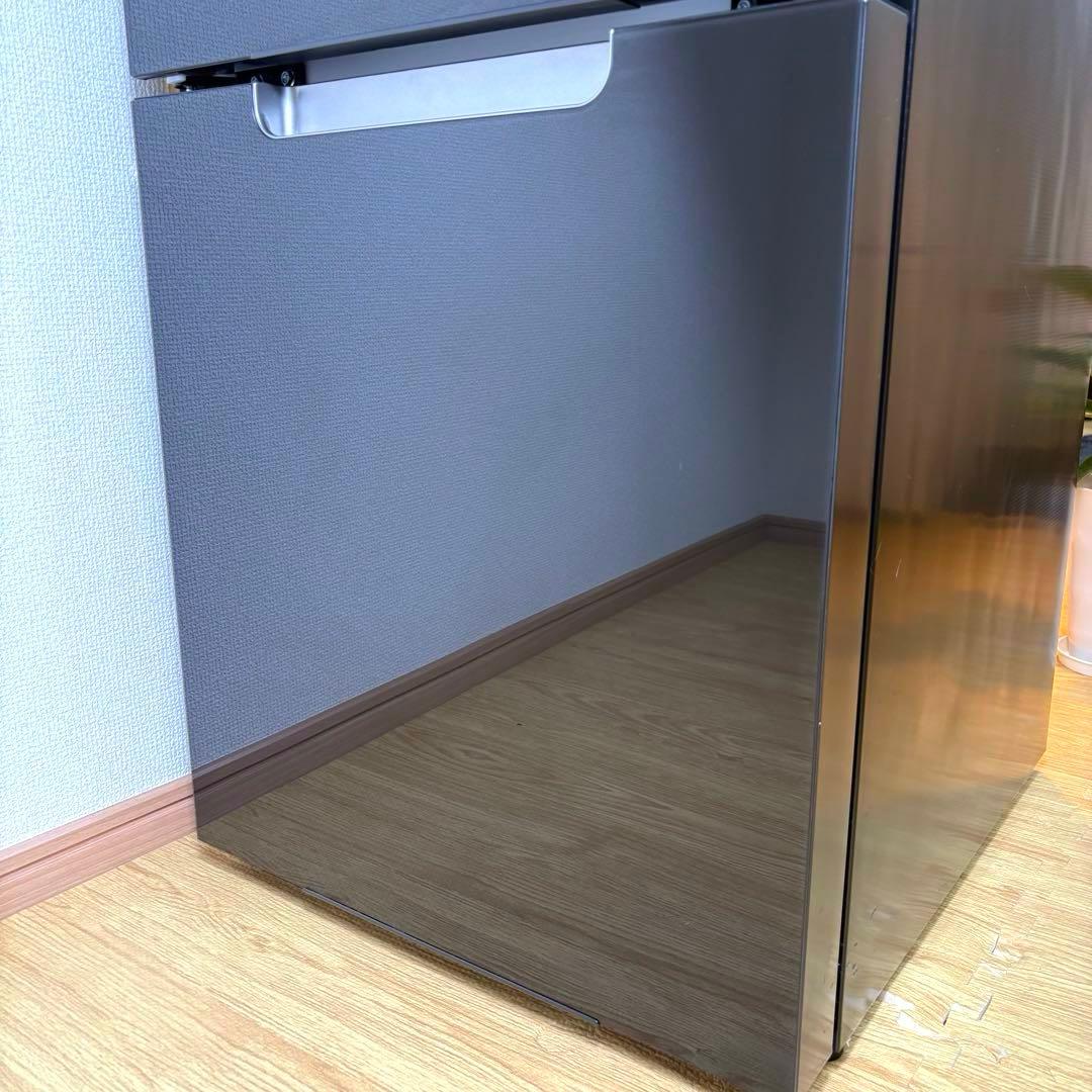 2021年 冷蔵庫 一人暮らし 単身用 3ヶ月保証付き ガラスドア 高級