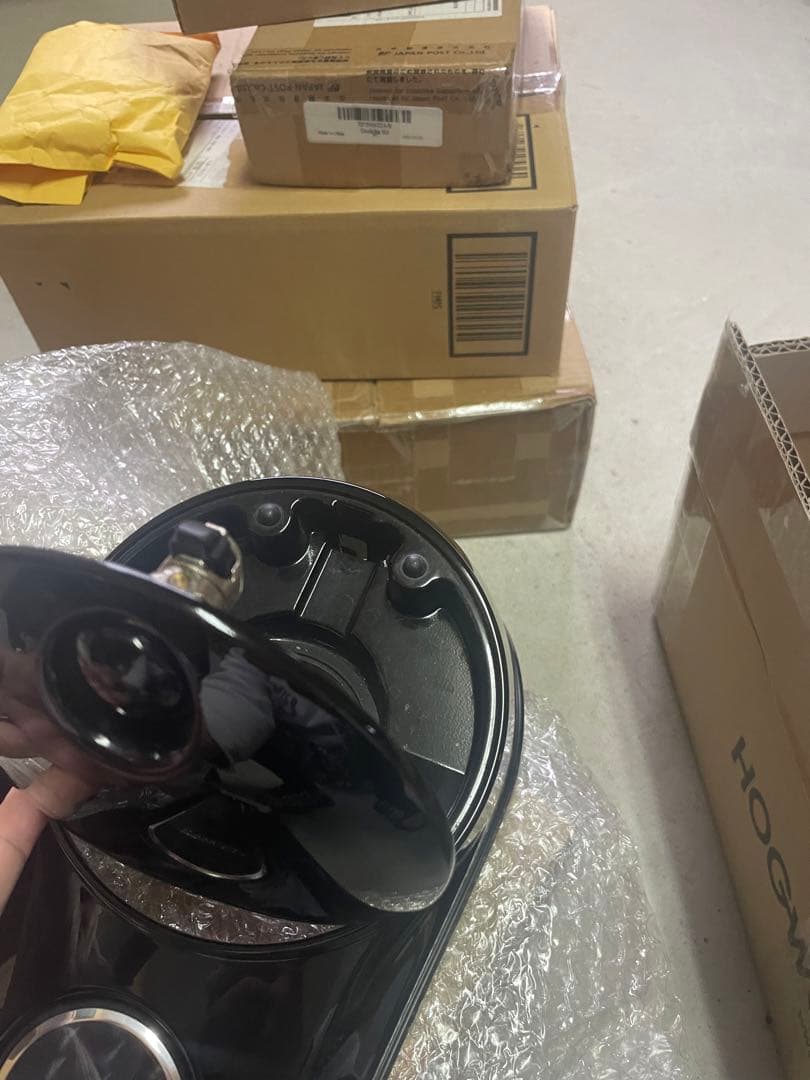 ハーレーストリートグライドセンターコンソール