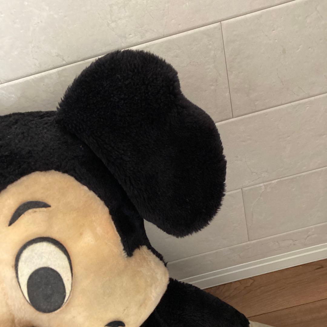 ミッキーマウス　ビッグぬいぐるみ　ヴィンテージ　レア