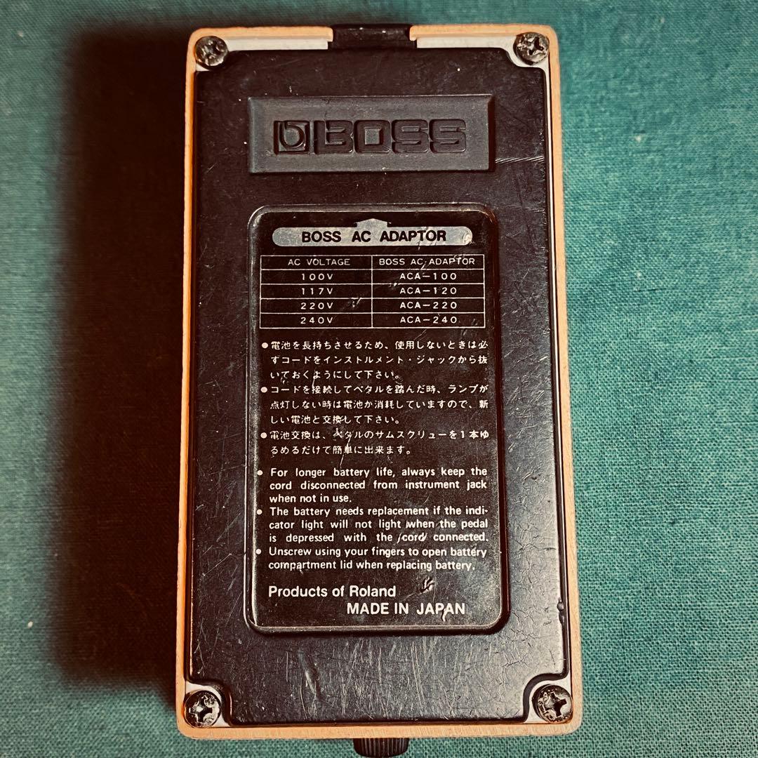 N*e様 BOSS DF-2　1987年式　MADE IN JAPAN