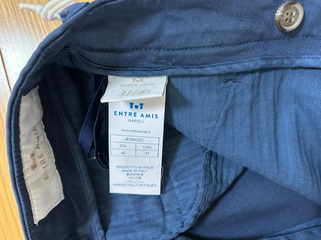 新品・未使用 アントレアミ entre amis アントレアミ チノパン