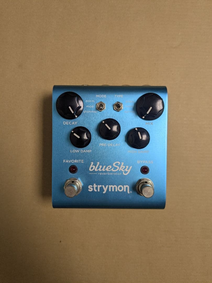 Strymon bluesky エフェクター