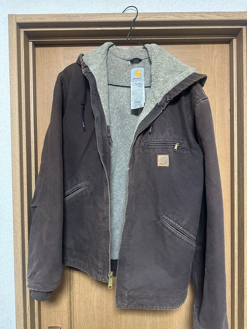 Carhartt フード付きジャケット ブラウン