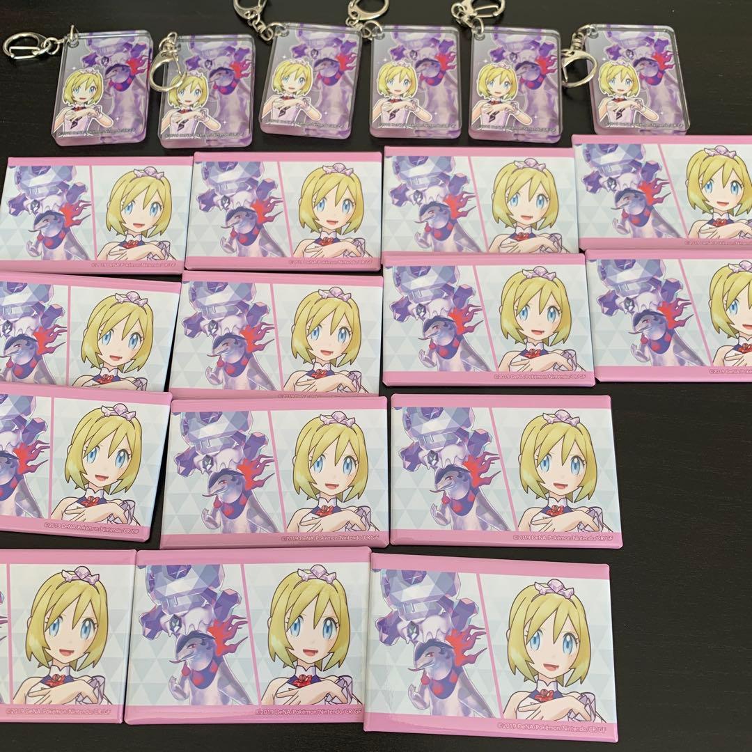 まねきねこ ポケマス カイ 缶バッジ アクキーセット