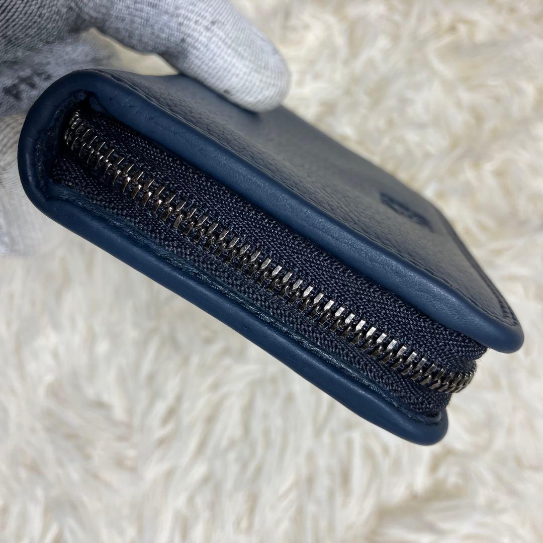 【良品】 LOEWE アナグラム ケース カードケース ラウンドジップ