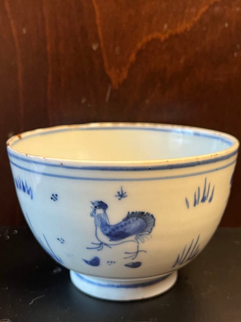 【景徳鎮 明末染付】鑑定 久志卓真 極箱有