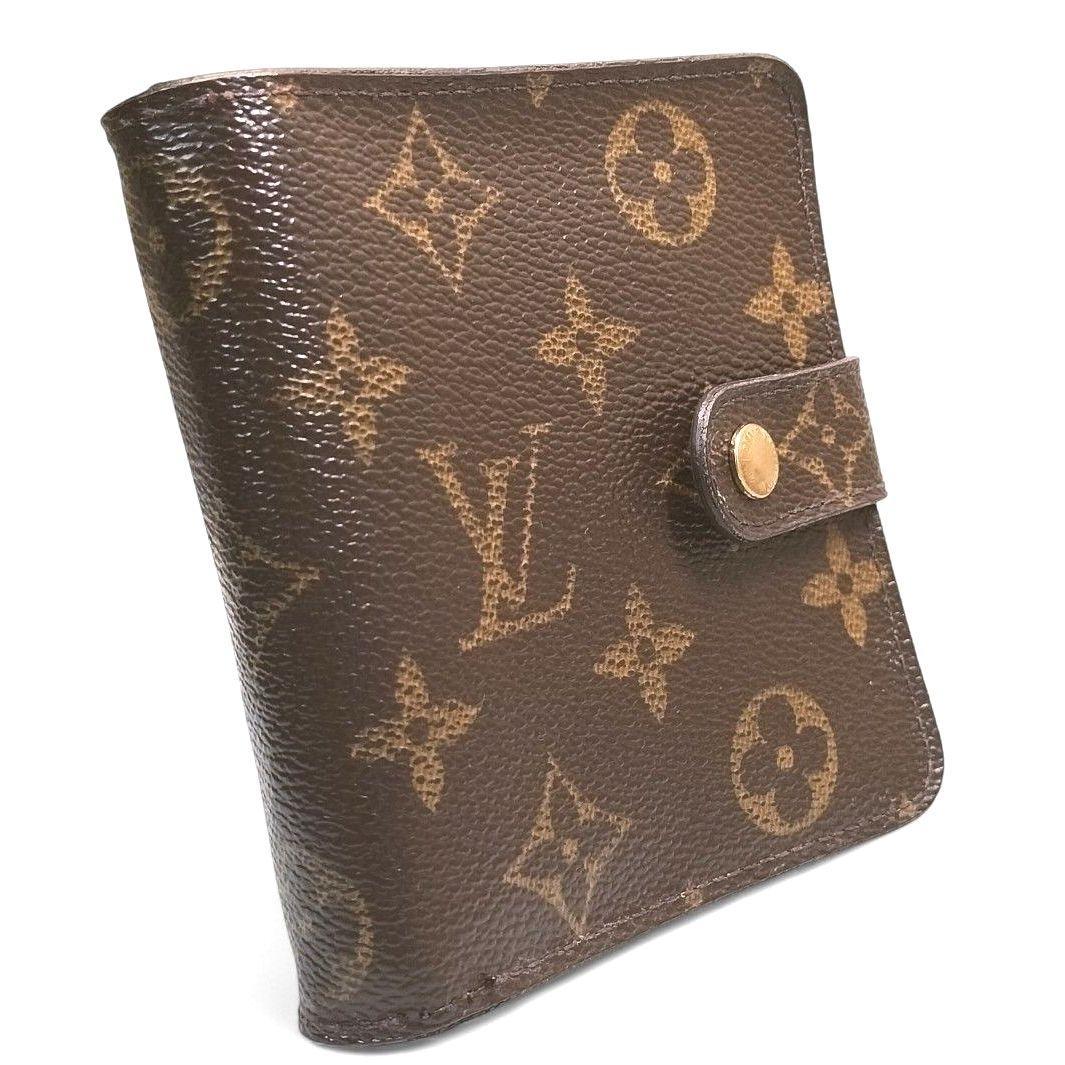 モノグラム コンパクトジップ 二つ折り財布 財布 ルイヴィトン M61667